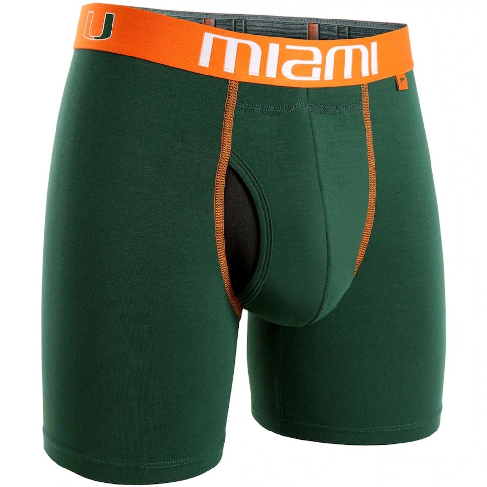 NWOT 2UNDR Miami Hurricanes Size Medium Underwear Boxer Shorts